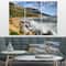 Designart - Beautiful South African Seashore - Large Seashore Canvas Print